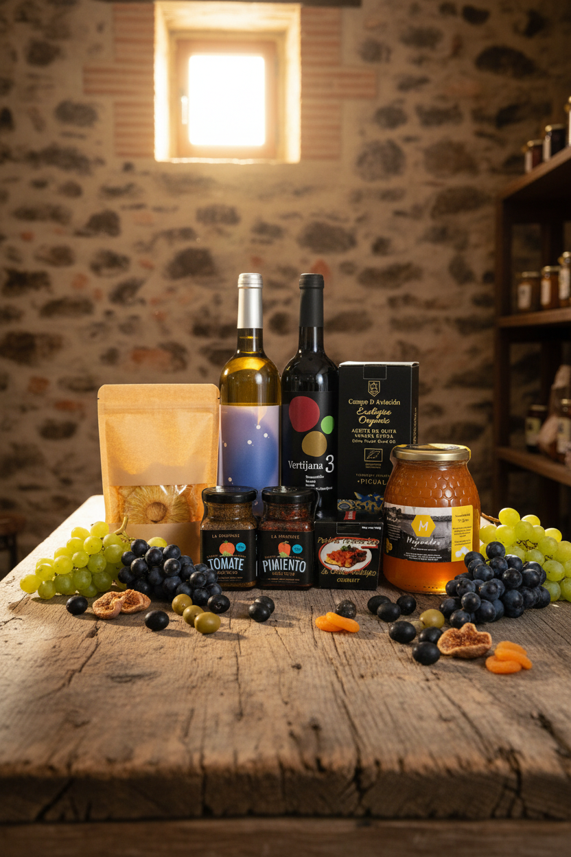 Pack gourmet ecológico Cárcavas