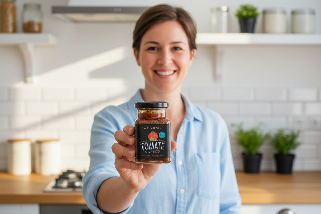 Tomate Semiseco en AOVE con Hierbas Aromáticas